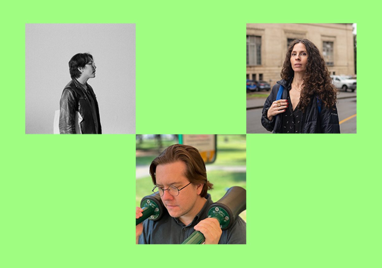 Headshots of Brian Ang, Kyle Booten, Alex Saum-Pascual