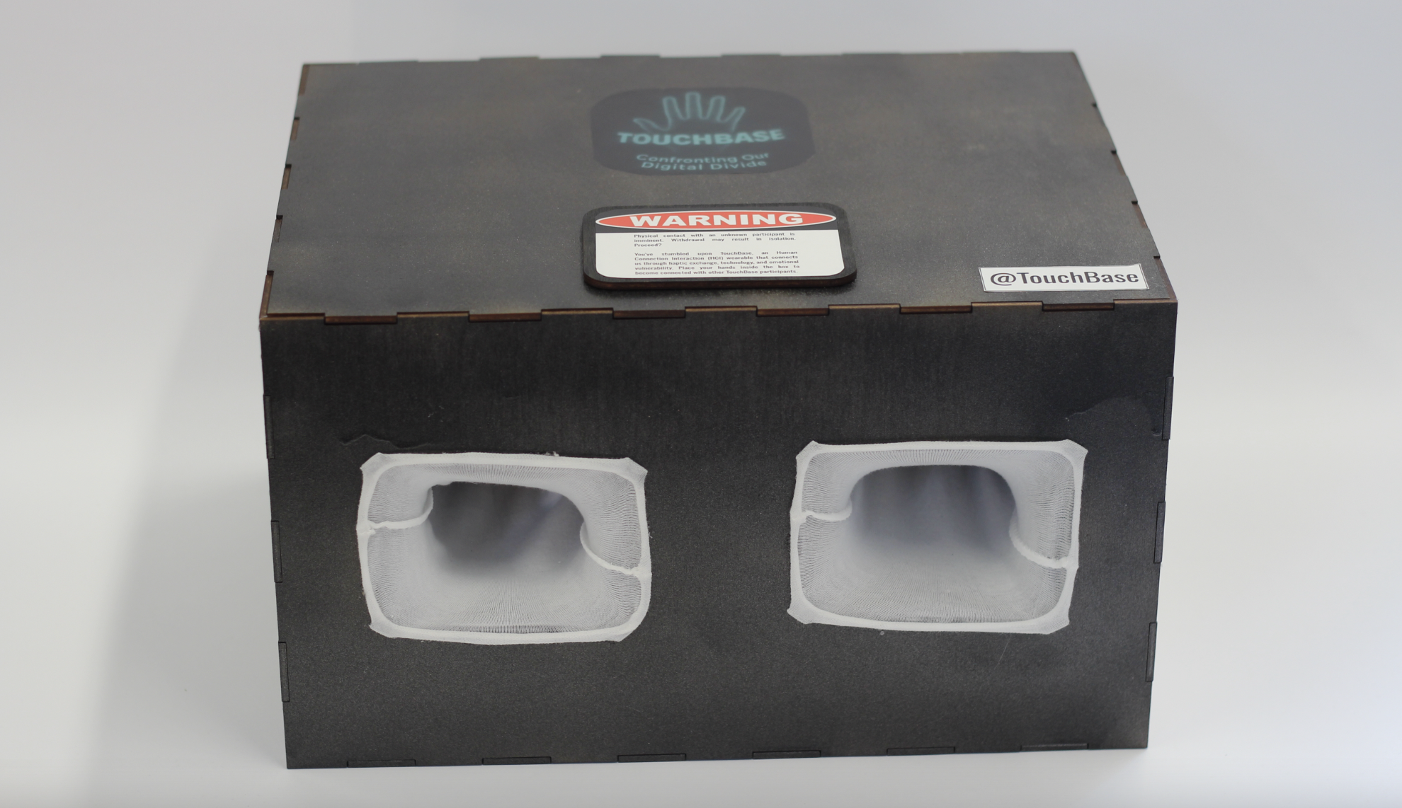 TouchBase: Confronting Our Digital Divide by Diana Bolanos, Christy Huang, Lydia Millhon, Hailey Pemberton, and Sasha Suggs.